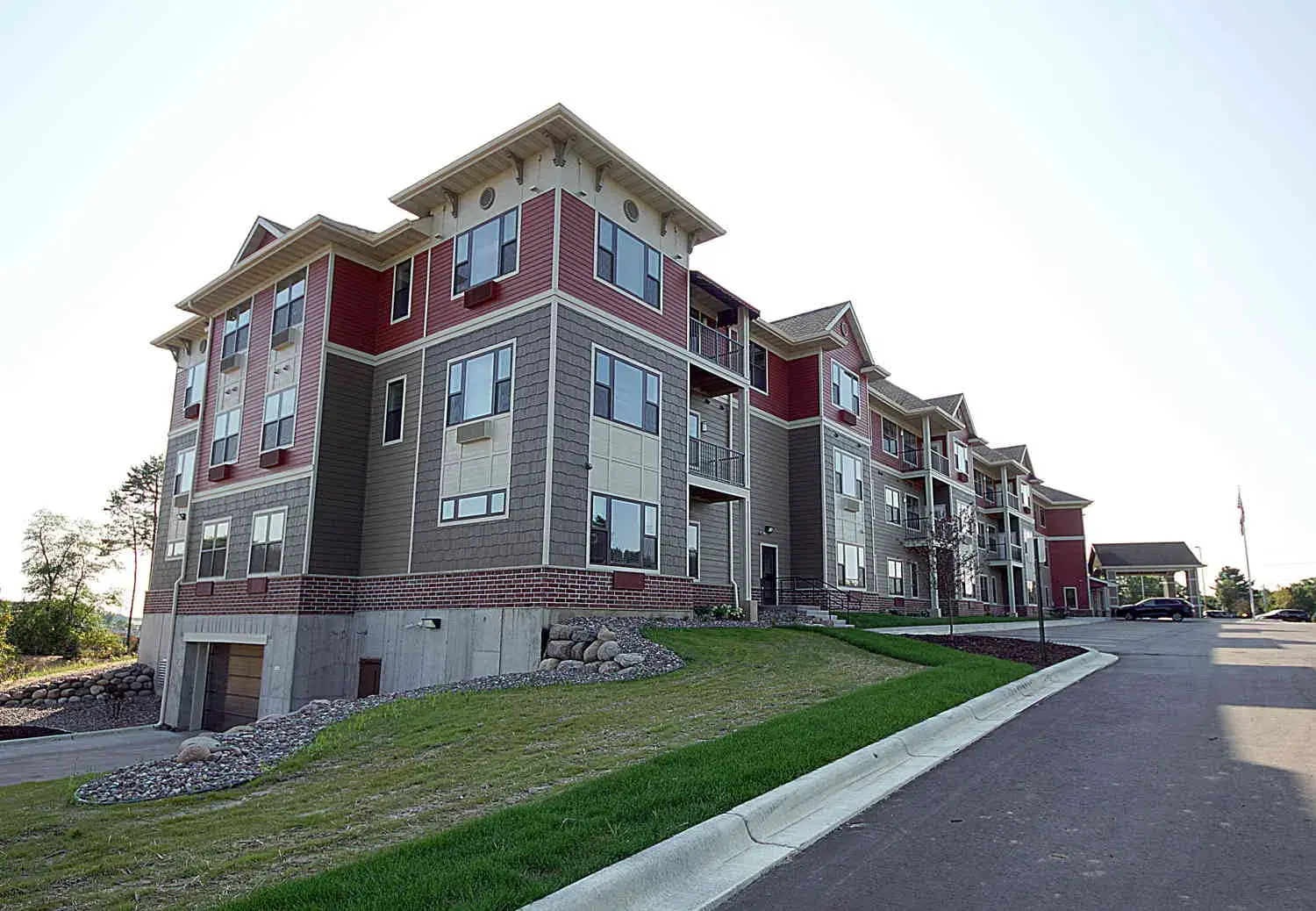 Completed small multi-family building from the EPS multi-family components collection