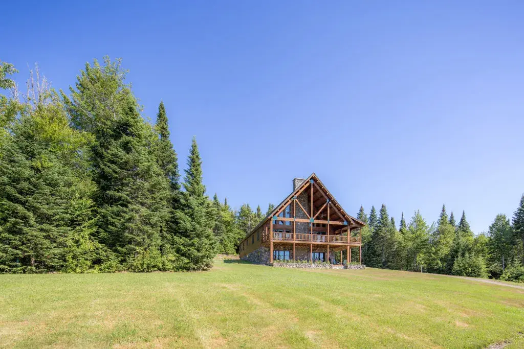 Custom Plan 09987 cedar log home, photo 20
