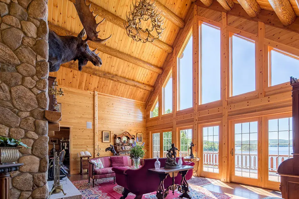 Custom Plan 12234 cedar log home, photo 5