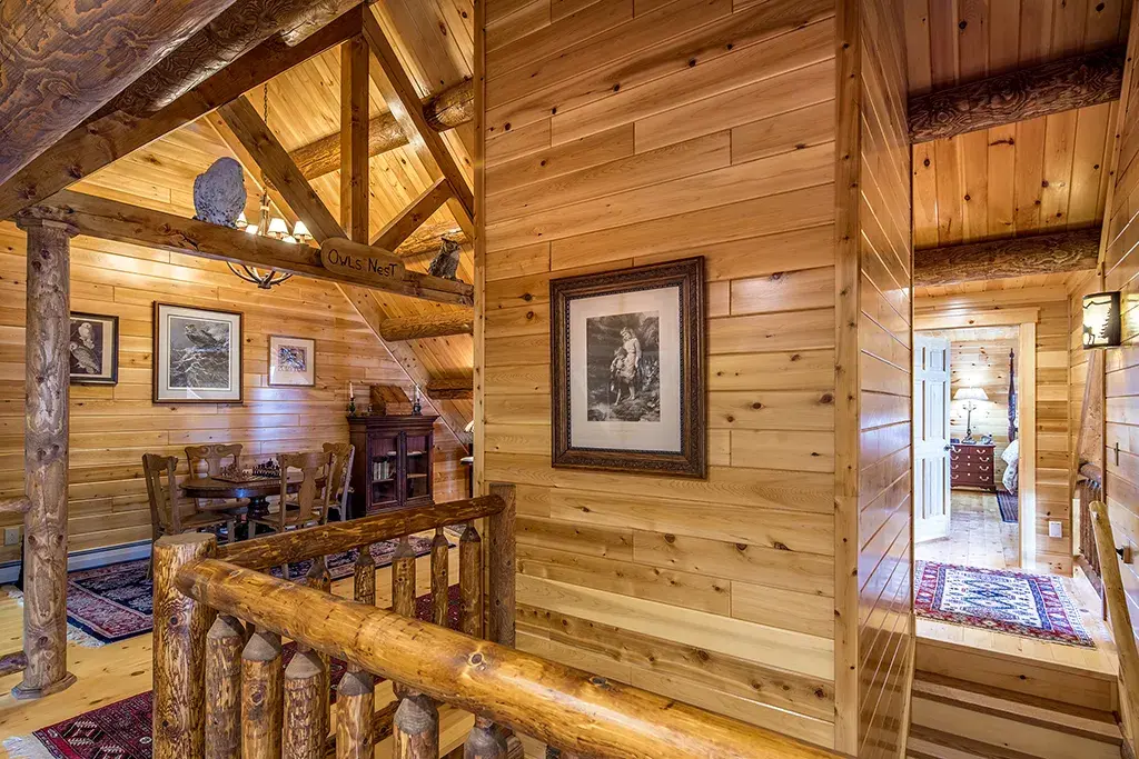 Custom Plan 12234 cedar log home, photo 11
