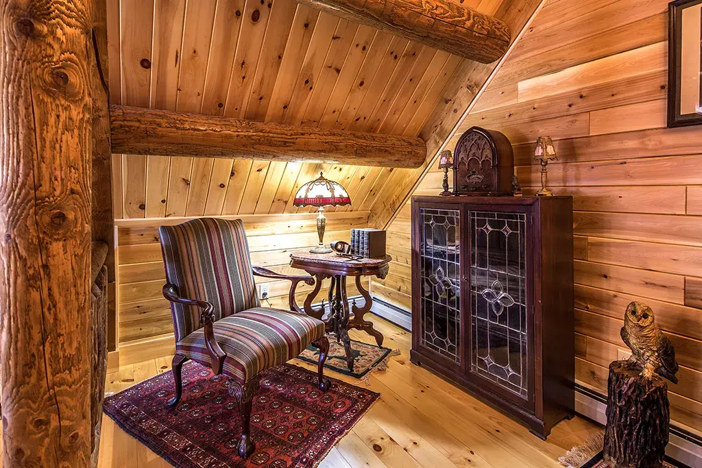 Custom Plan 12234 cedar log home, photo 13