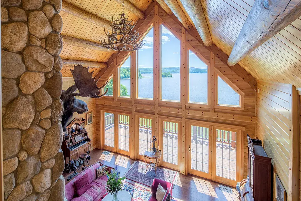 Custom Plan 12234 cedar log home, photo 14