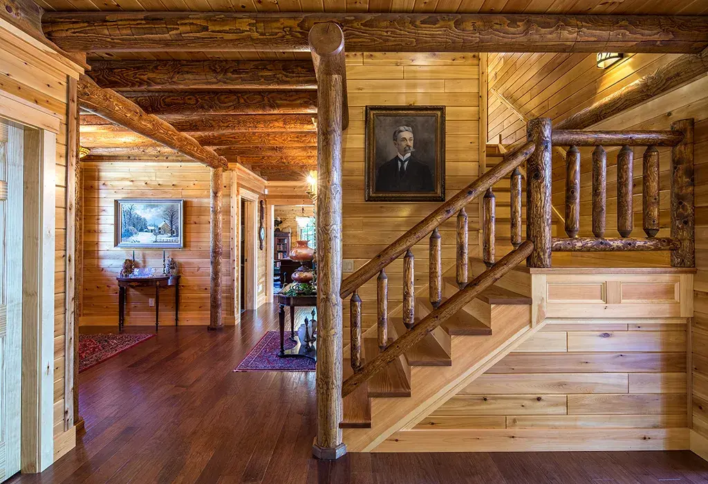 Custom Plan 12234 cedar log home, photo 17
