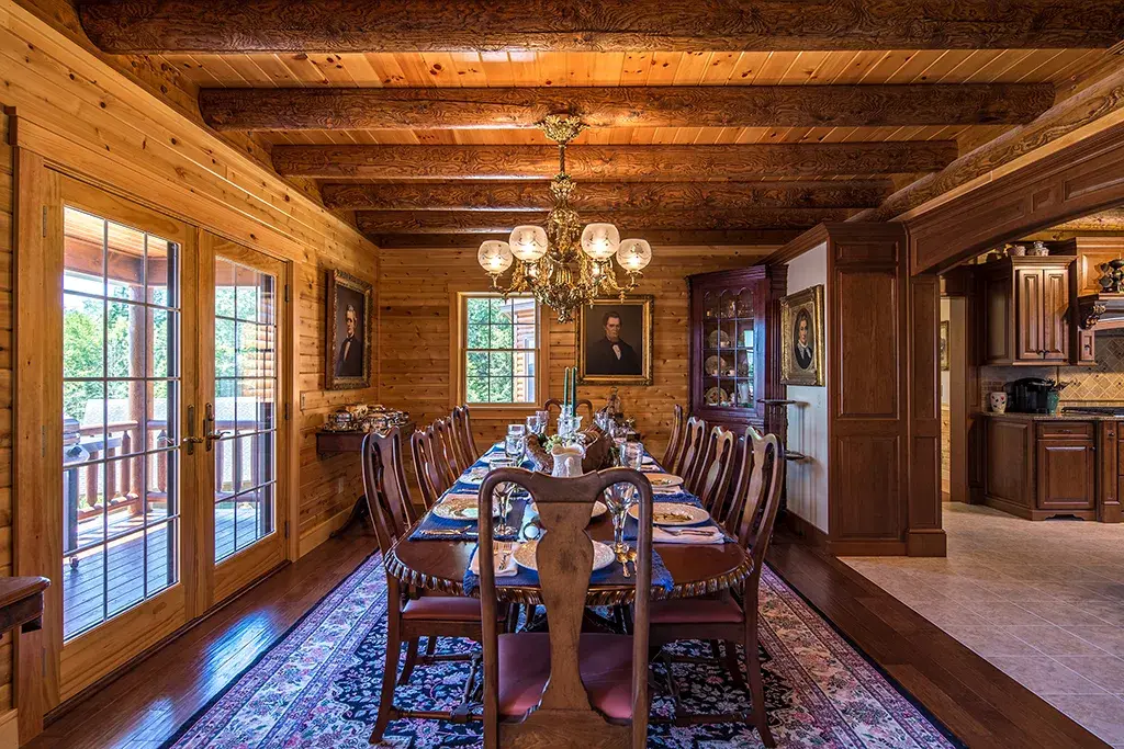 Custom Plan 12234 cedar log home, photo 21