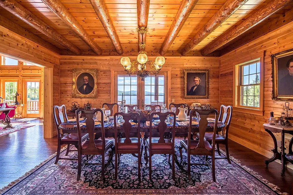Custom Plan 12234 cedar log home, photo 22