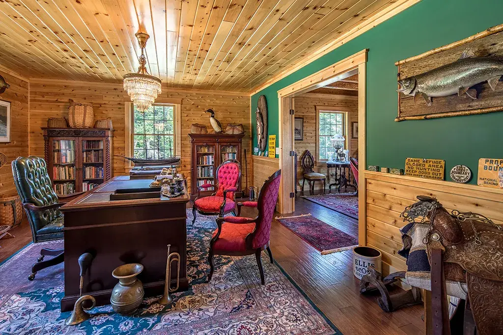 Custom Plan 12234 cedar log home, photo 23