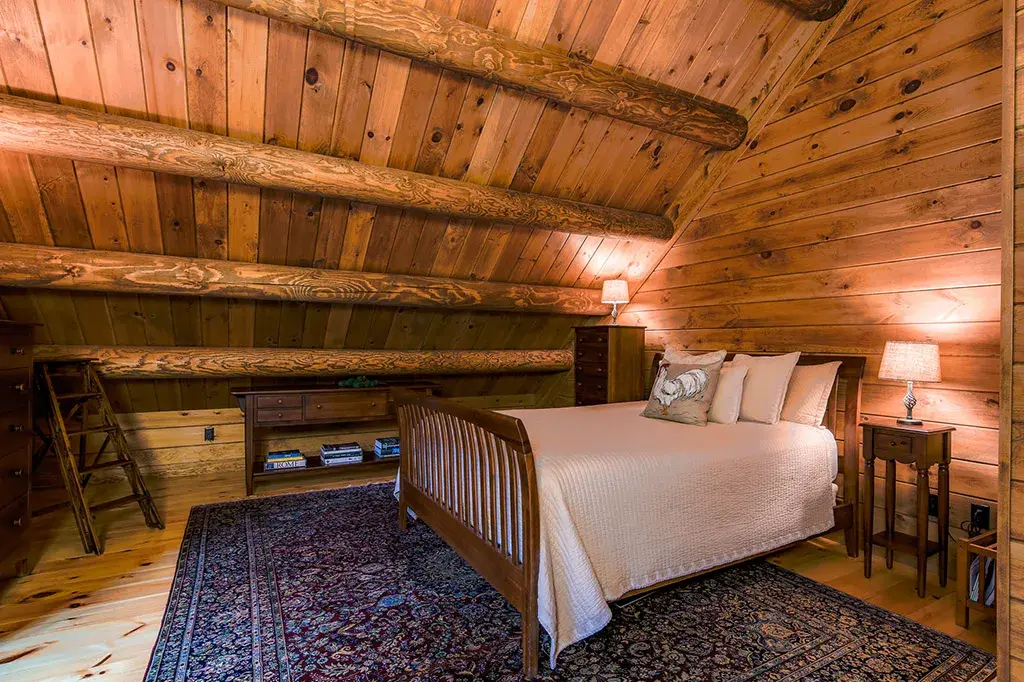 Custom Plan 17663 cedar log home, photo 11