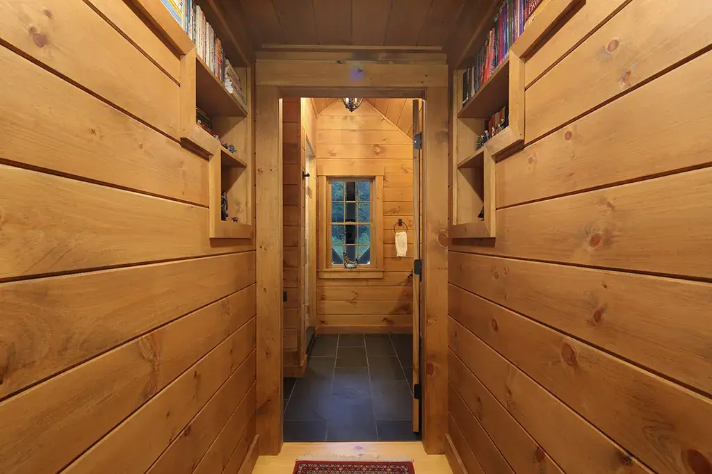 Custom Plan 17663 cedar log home, photo 12