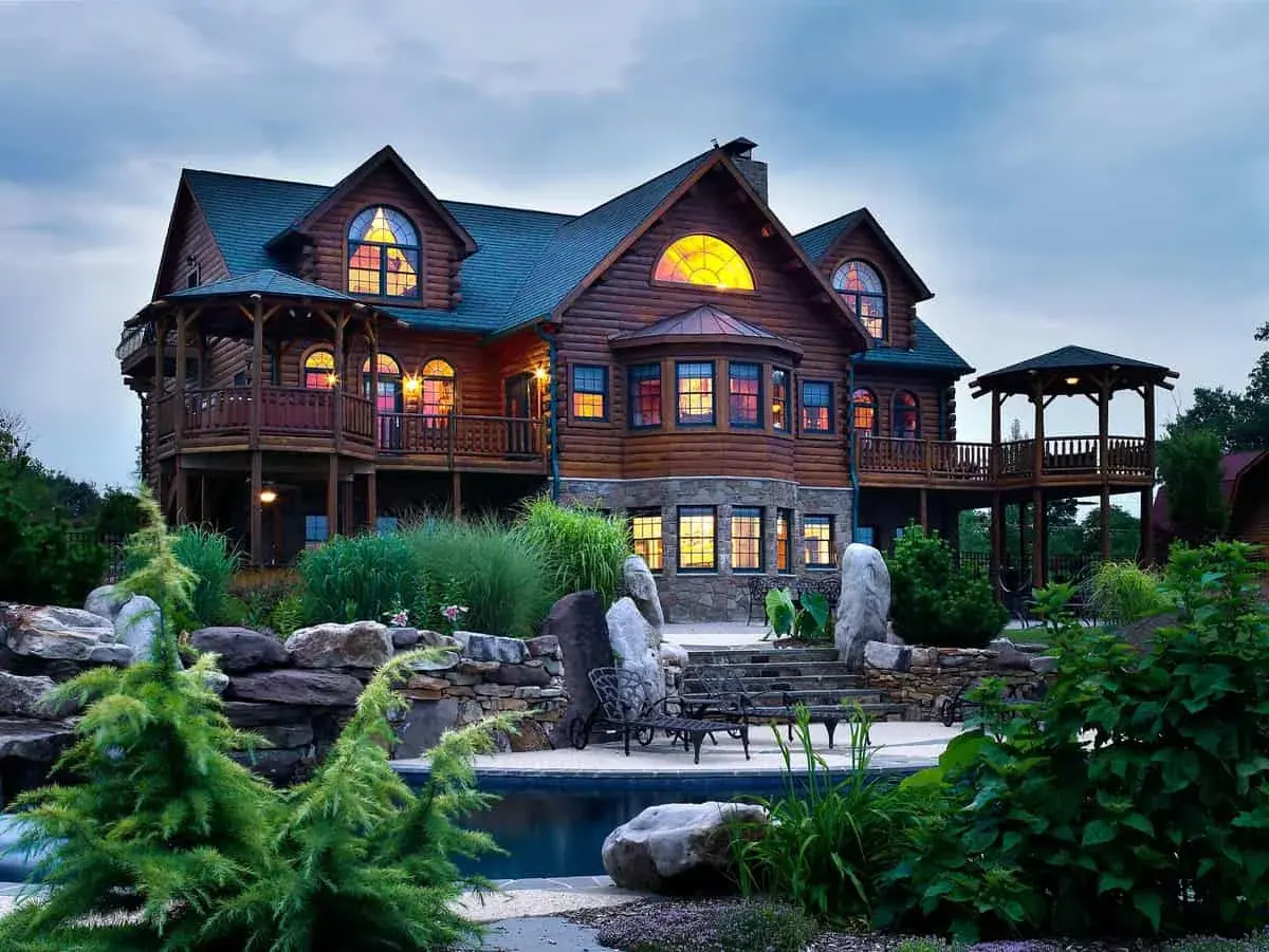 Lilly Pond Cedar Log Home package