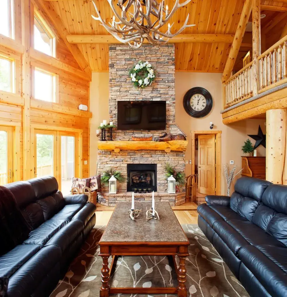 Lakeview 06637 cedar log home, photo 9