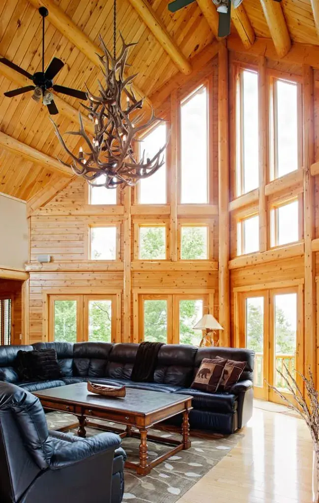Lakeview 06637 cedar log home, photo 10