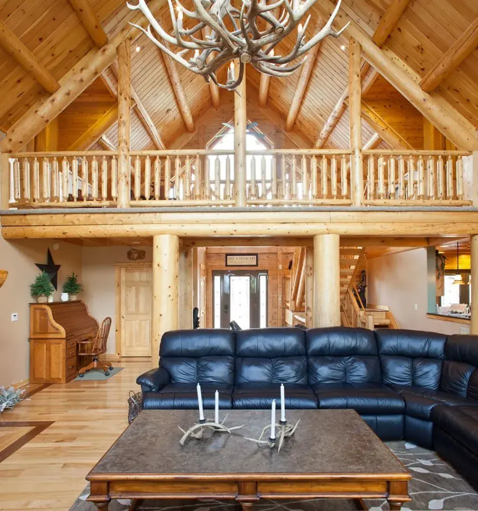 Lakeview 06637 cedar log home, photo 12