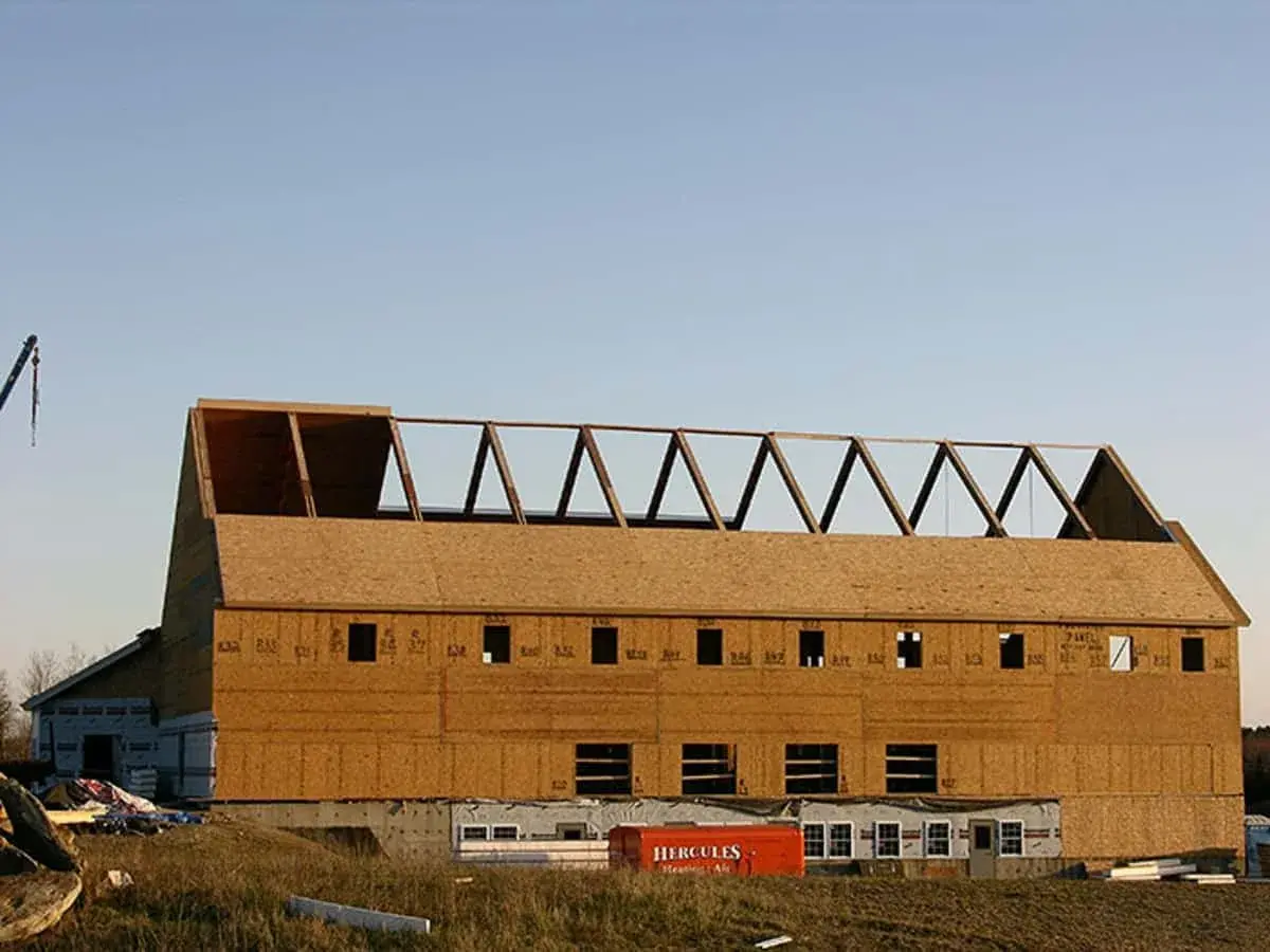 structural insulated panel building