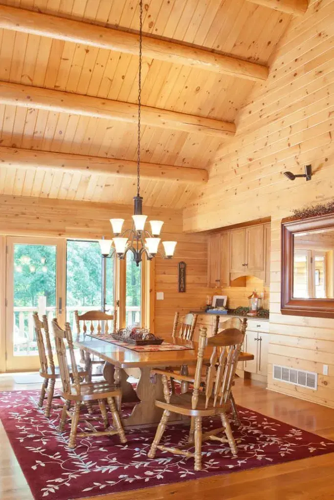 Zerbe 07805 cedar log home, photo 2