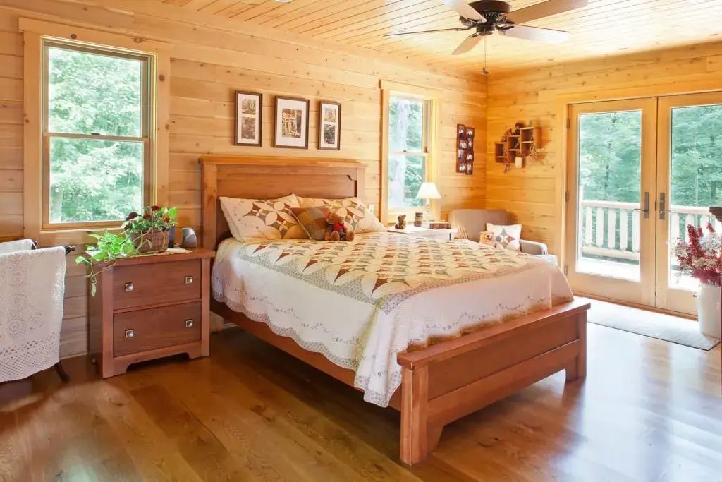 Zerbe 07805 cedar log home, photo 6