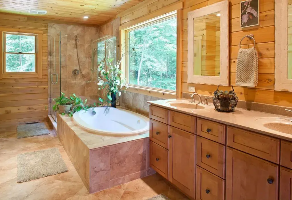 Zerbe 07805 cedar log home, photo 7