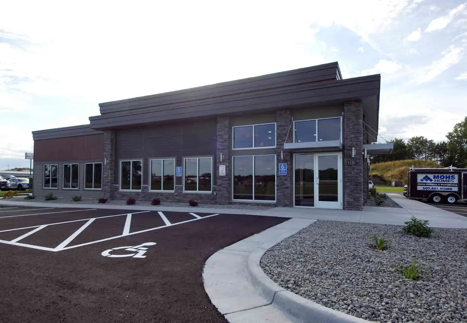 Commercial office building from the EPS office and retail collection