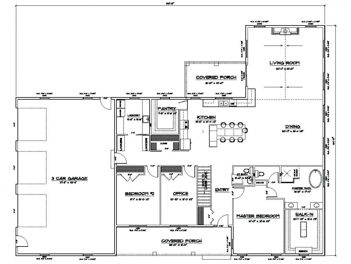 Woodland floor plan
