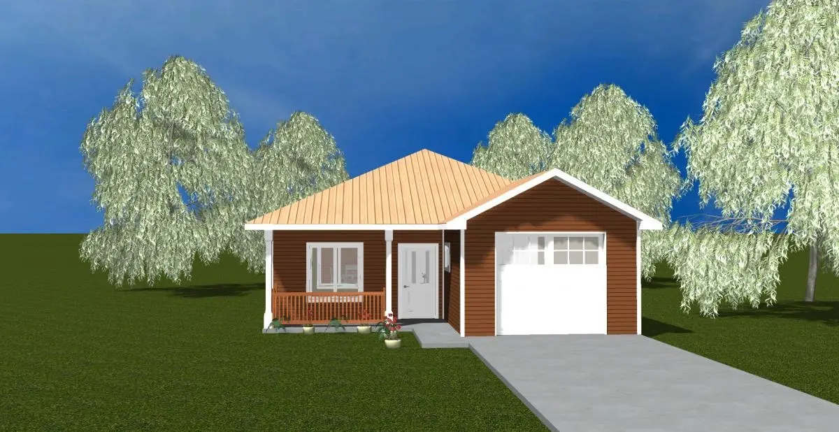Green Ranch elevation / rendering