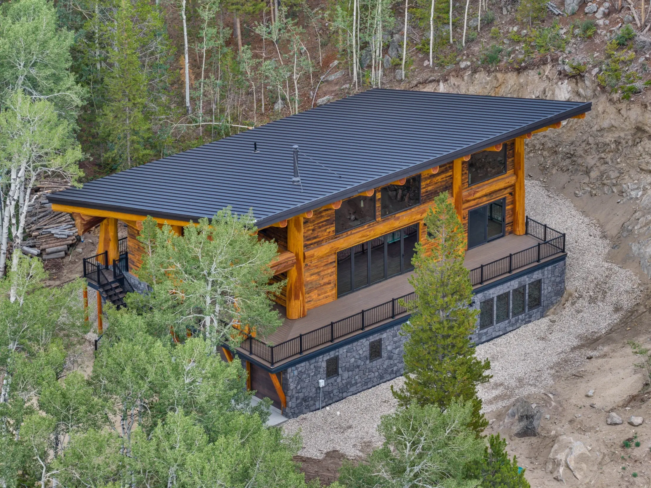 EPS 98943 · SIP Home Aerial Exterior | EPS Buildings
