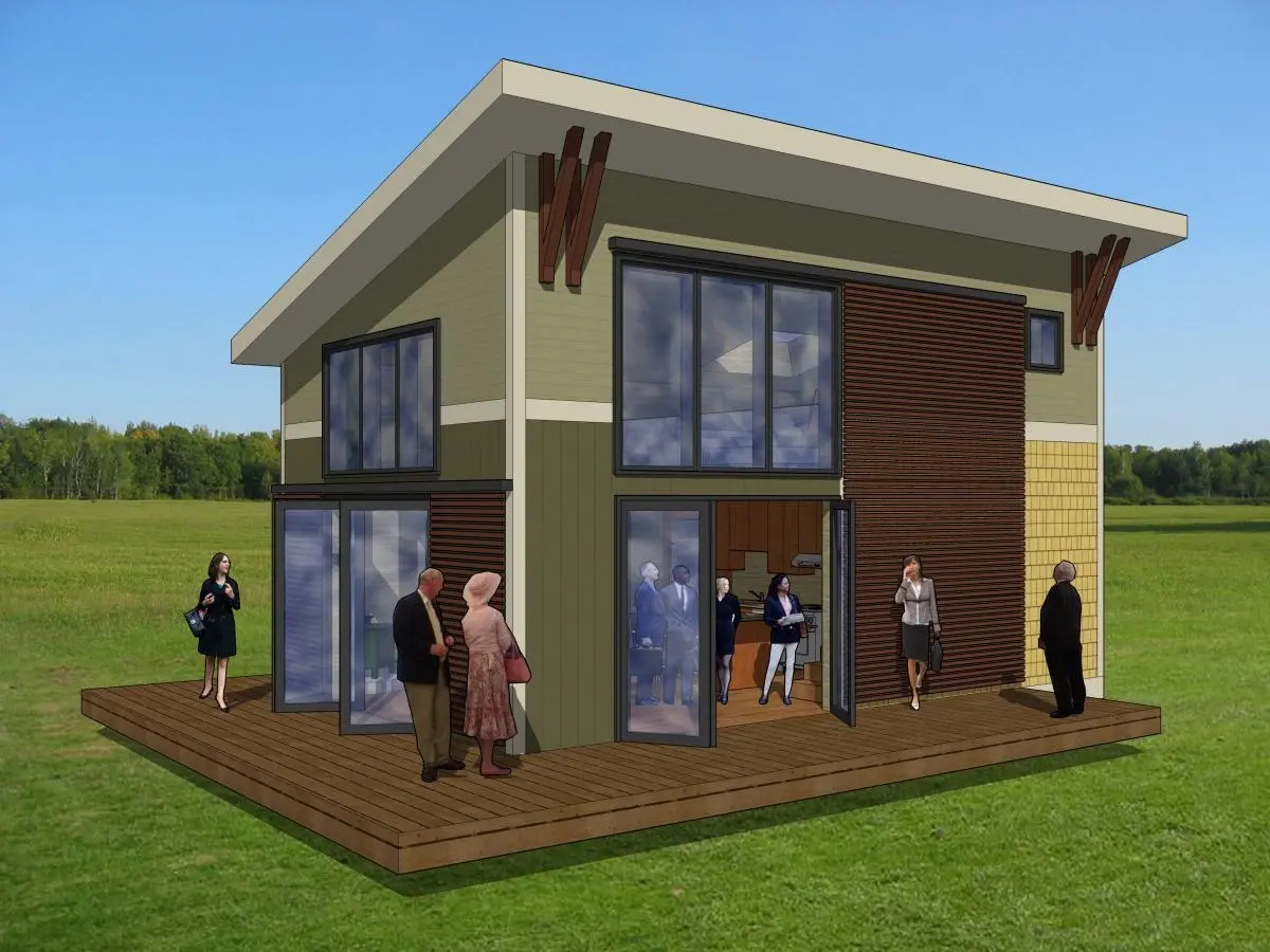 Lakeview elevation / rendering