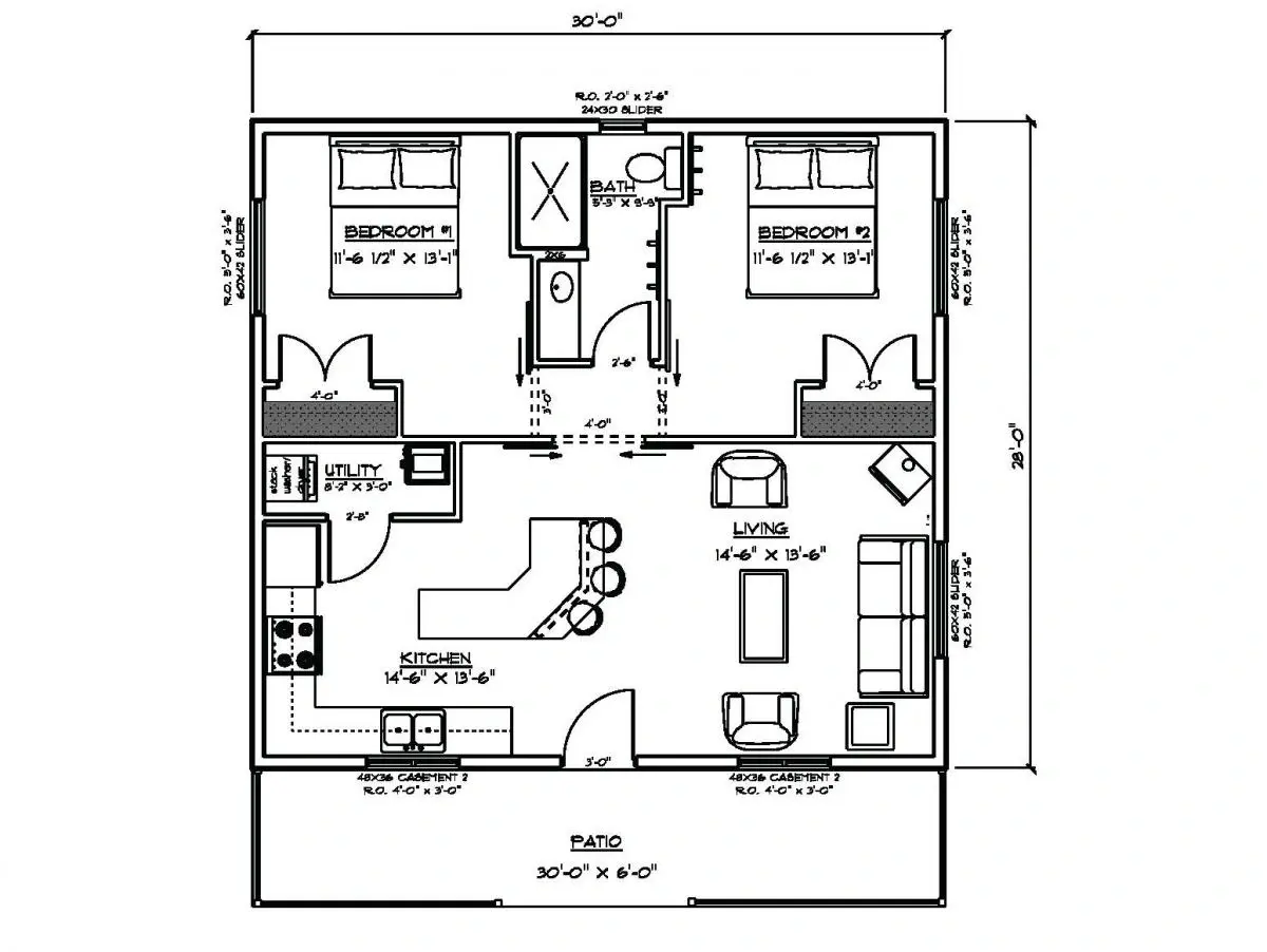 Rushmore floor plan