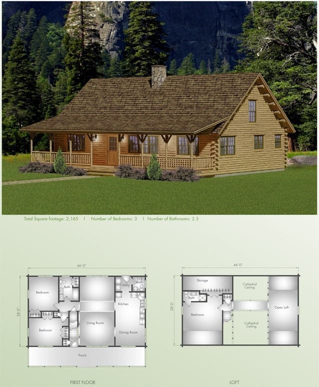 Berwick floor plan view 2 - Big Twig Homes