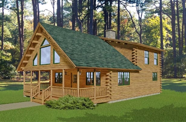 Denali floor plan view 1 - Big Twig Homes