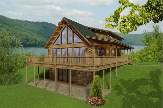 Kodiak floor plan view 1 - Big Twig Homes