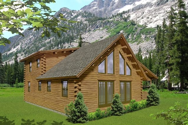 Ozark floor plan view 1 - Big Twig Homes