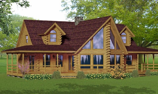 Plantation floor plan view 1 - Big Twig Homes
