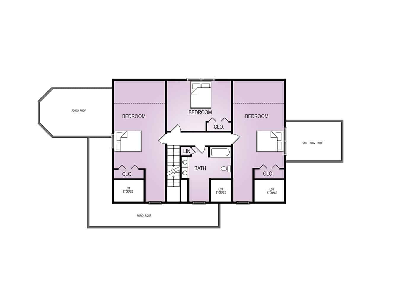 Plymouth floor plan view 3 - Big Twig Homes