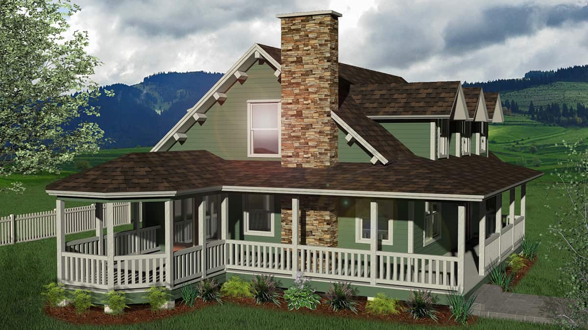 Plymouth floor plan view 4 - Big Twig Homes