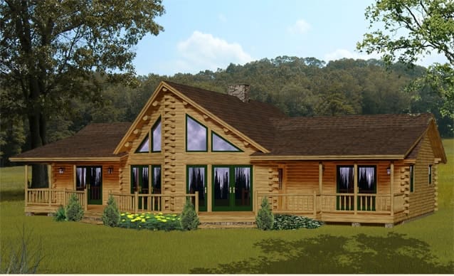 Summit floor plan view 1 - Big Twig Homes