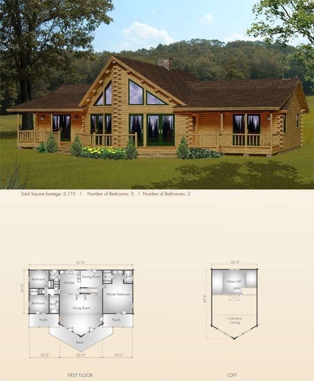 Summit floor plan view 2 - Big Twig Homes
