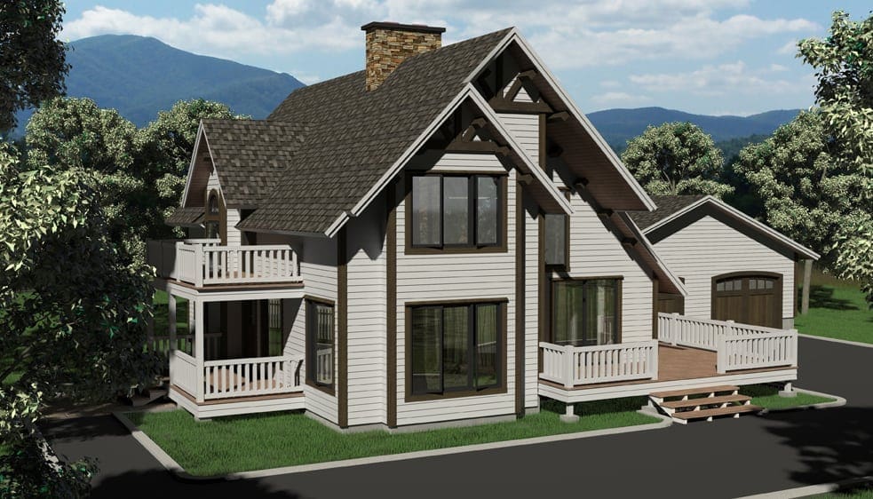 Timberline floor plan view 4 - Big Twig Homes