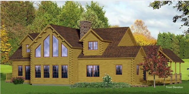 Western floor plan view 1 - Big Twig Homes