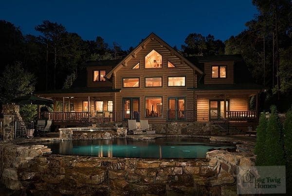 Energy-Efficient Lighting for Cedar Log Homes
