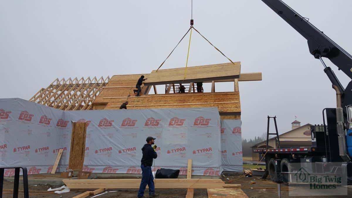 Crane SIP Panel Home - Big Twig Homes project
