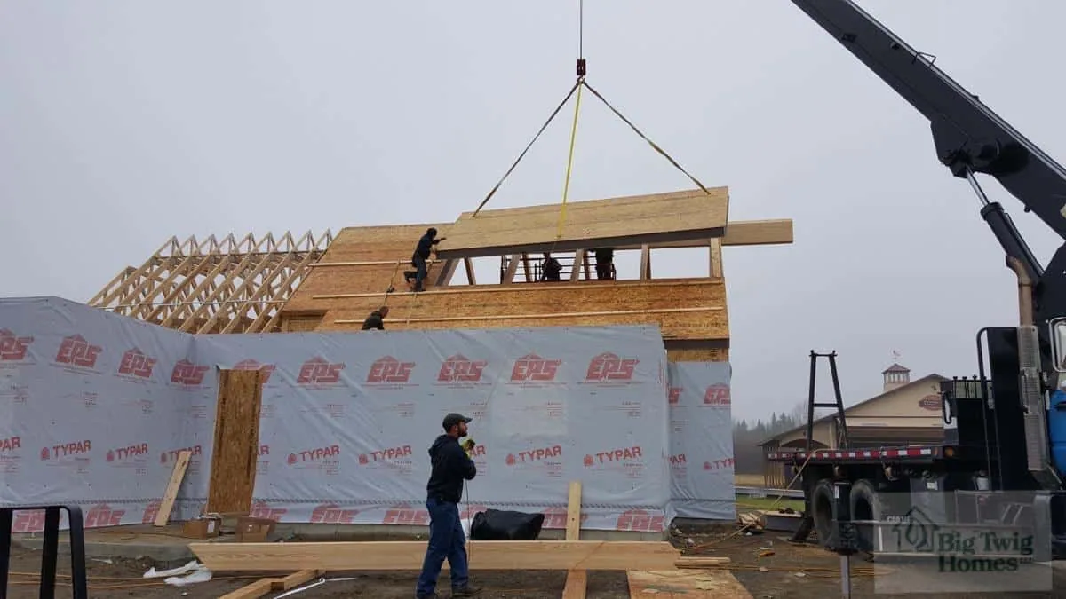 Structural Insulated Panel Building Big Twig Homes