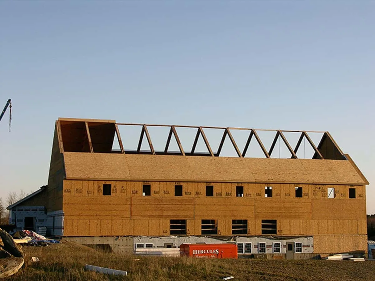 structural insulated panel building