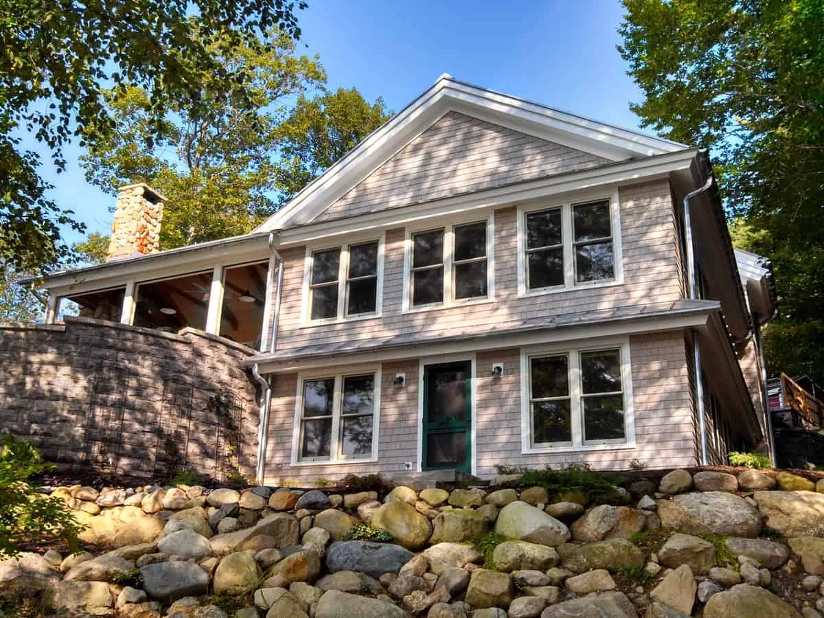 The exterior of an SIP Home
