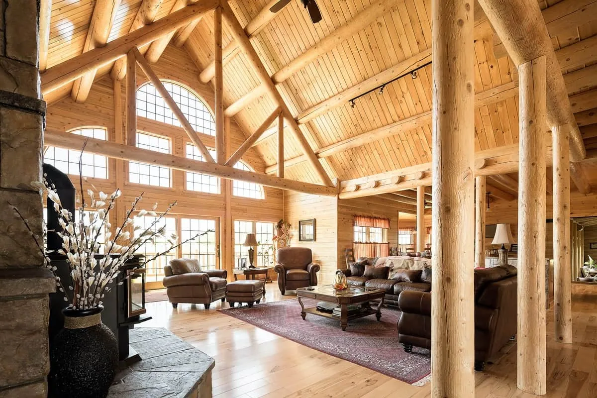 Big Twig Homes cedar log home