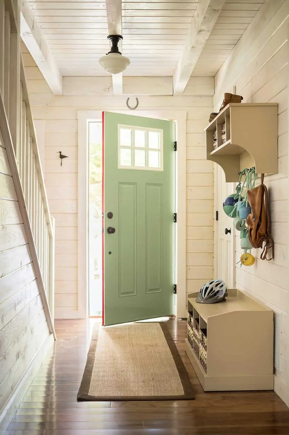 An image of the front door of a home.