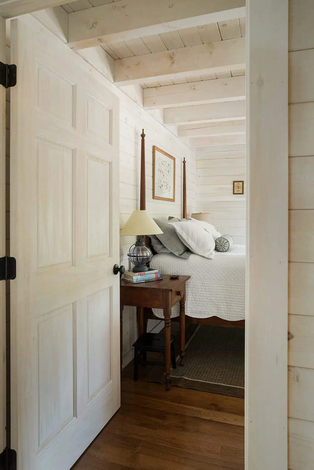 An image of the bedroom in a new home built by Big Twig Homes.