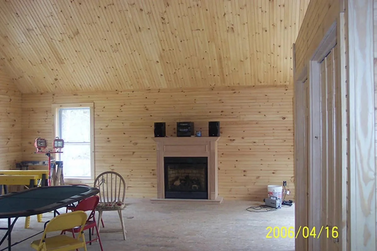 Inside the winslow home.