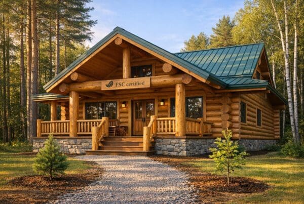 Top 5 Reasons to Use FSC Wood in Log Homes